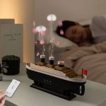 دستگاه بخور سرد و رطوبت‌ساز طرح کشتی مدل Titanic با چراغ LED - تصویر 2