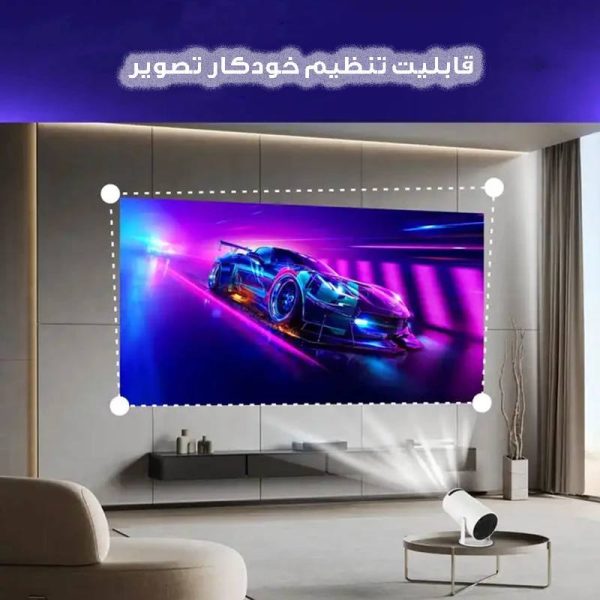 ویدیو پروژکتور HY300 Android کیفیت 4K - Image 5
