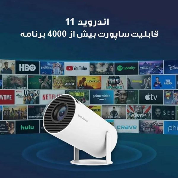 ویدیو پروژکتور HY300 Android کیفیت 4K - Image 2