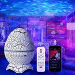 پروژکتور کهکشانی طرح تخم اژدها اسپیکر دار بلوتوثی با ریموت کنترل - Image 2
