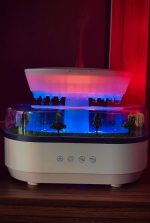بخور سرد جنگل آمازون با افکت صوتی باران و چراغ LED - تصویر 4