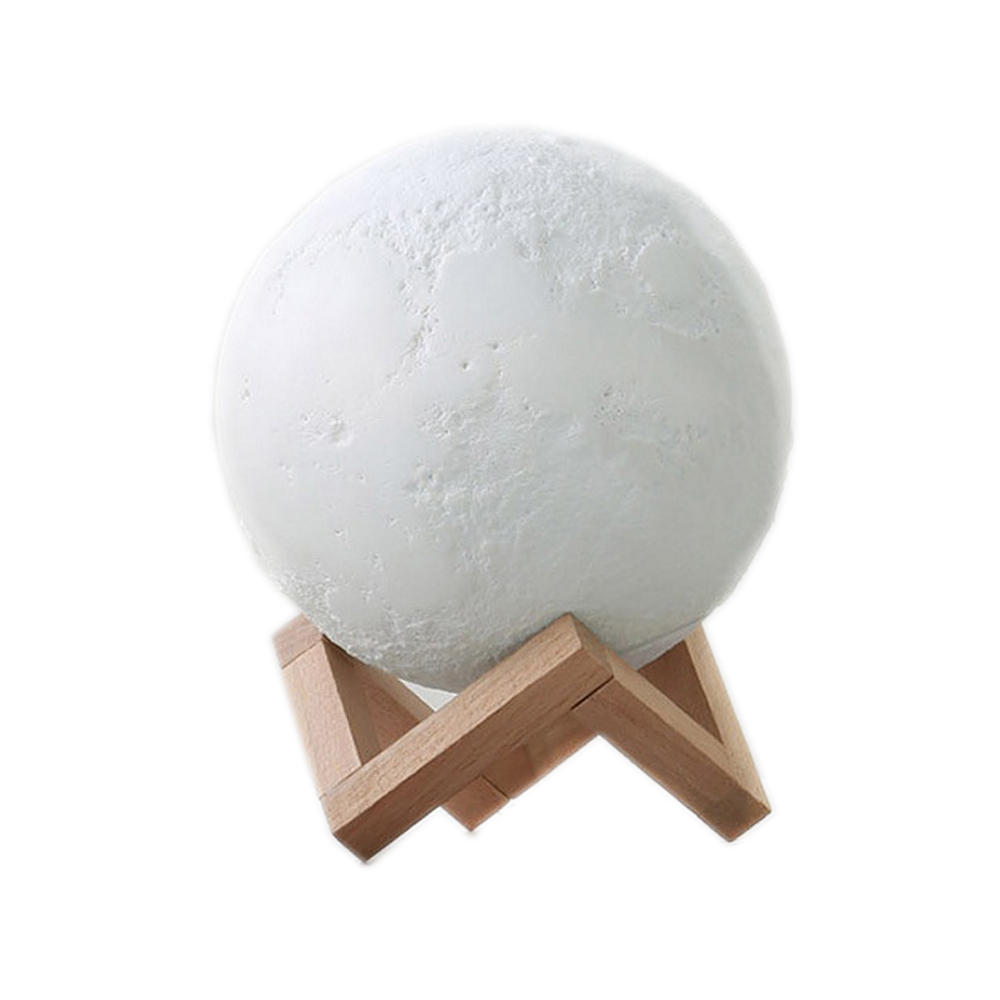 چراغ خواب رومیزی طرح کره ماه