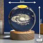 گوی کریستالی طرح کهکشان راه شیری Milky Way - تصویر 2