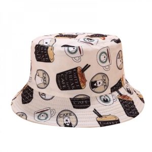 کلاه باکت طرح Coffee