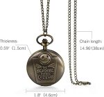 ساعت جیبی طرح اسکلت - تصویر 2