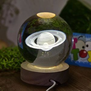 گوی کریستالی زحل-فروشگاه اکسسوری صابی استور