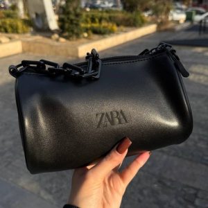 کیف دوشی مشکی ZARA