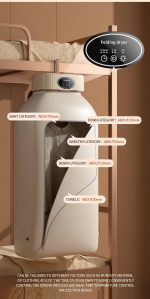 خشک‌کن تاشو لباس هوشمند Foldable UV Dryer - تصویر 5