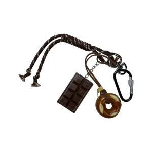چارم بگ طرح شکلات و دونات-فروشگاه اکسسوری صابی استور