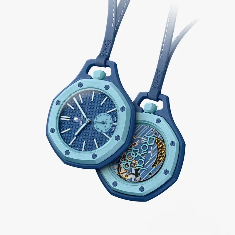 ساعت جیبی Audemars Piguet x Swatch مدل Royal Pop LAN BA-فروشگاه اکسسوری صابی استور
