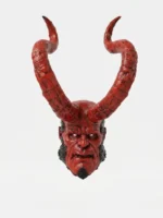 دیوارکوب مجسمه پسر جهنمی نسخه شاخ دار Hellboy-فروشگاه اکسسوری صابی استور