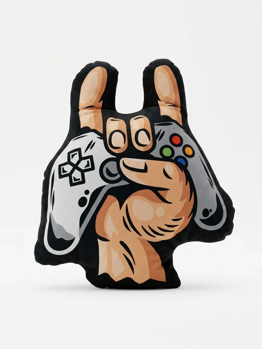 کوسن طرح گیمر با دسته بازی-فروشگاه اکسسوری صابی استور