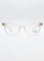 خرید عینک بلوکنترل کروم هارتز کریستالی Chrome Hearts Blue Control Glasses-فروشگاه اکسسوری صابی استور